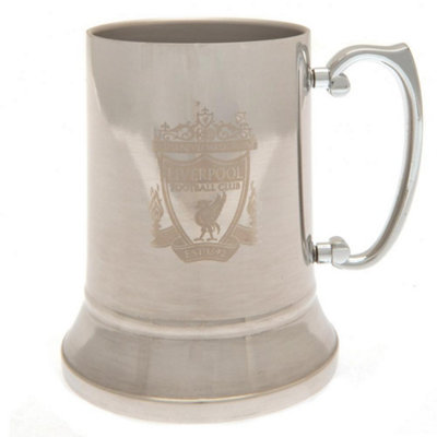 Liverpool FC Stainless Steel Stein Silver (One Size)