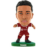 Liverpool FC Thiago Alcantara 2024 SoccerStarz Football Figurine Maroon/White/Green (One Size)