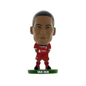 Liverpool FC Virgil Van Dijk 2024 Football Figurine Multicoloured (One Size)