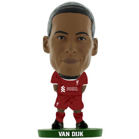 Liverpool FC Virgil Van Dijk SoccerStarz Football Figurine Red/Green (One Size)