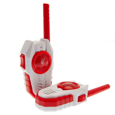 Liverpool FC Walkie Talkie Set (Pack of 2) White/Red (One Size)