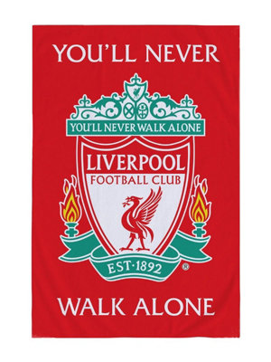 Liverpool FC YNWA Coral Blanket