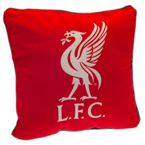 Liverpool FC YNWA Crest Square Cushion Red (One Size)