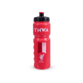 Liverpool FC YNWA Plastic Water Bottle Red/Black/White (One Size)