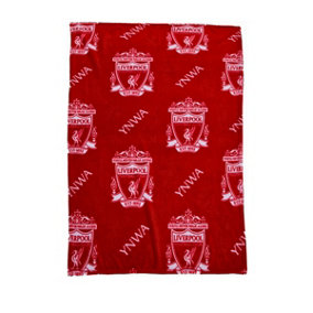 Liverpool FC YNWA Rotary Fleece Blanket