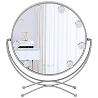 Living And Home LED Light Dimmable Makeup Mirror
