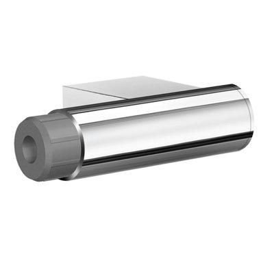 LIVING - Fixing Point for Grab bar. End-part. Chromed Stainless steel.