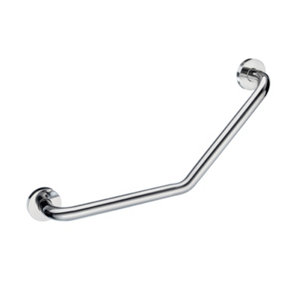 LIVING - Grab Bar, Long V-form 135 Degrees in Stainless Steel Polished