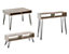 Living Room Furniture Set Industrial Unit Hairpin Metal Legs Grey Oak Effect MR
