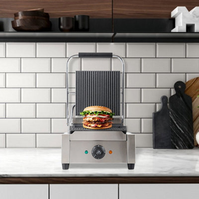 Livingandhome 1.8kw Commercial Electric Stainless Steel Single Furnace