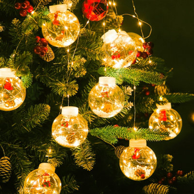 Livingandhome 150 LED Lights Christmas Tree Decorative Hanging Ball