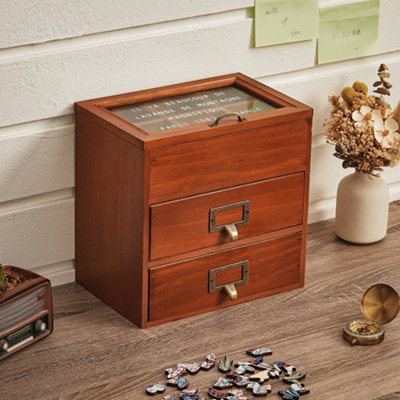 Tabletop jewelry clearance box