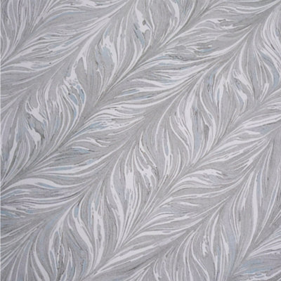 Livingandhome 3D Luxury Botanical Leaf Textured Non Woven Wallpaper Roll 3M