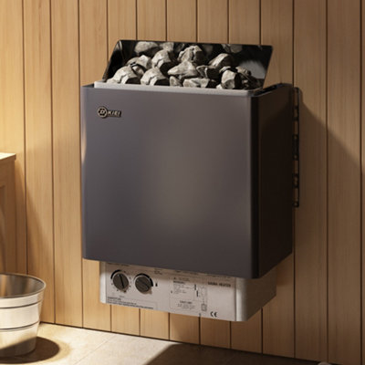 Livingandhome 3KW Electric Sauna Heater Stove Dry Steam for Spa Sauna Room  with Stones | DIY at Bu0026Q