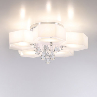 Lounge flush store ceiling lights