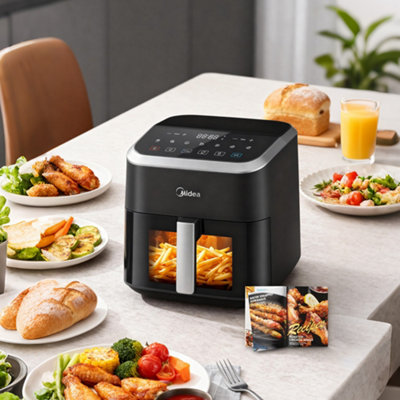 AIR FRYER MIDEA SANS HUILE 5L NOIR
