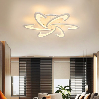 Acrylic modern led sales chandelier lights