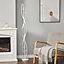 Livingandhome 60W Modern Foot Switch LED Living Room Floor Lamp White Light 150 cm