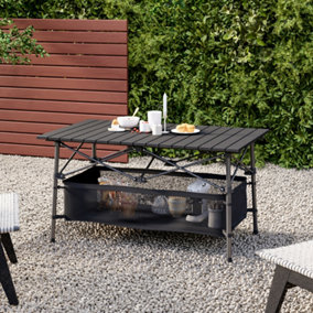 B&q camping hot sale table