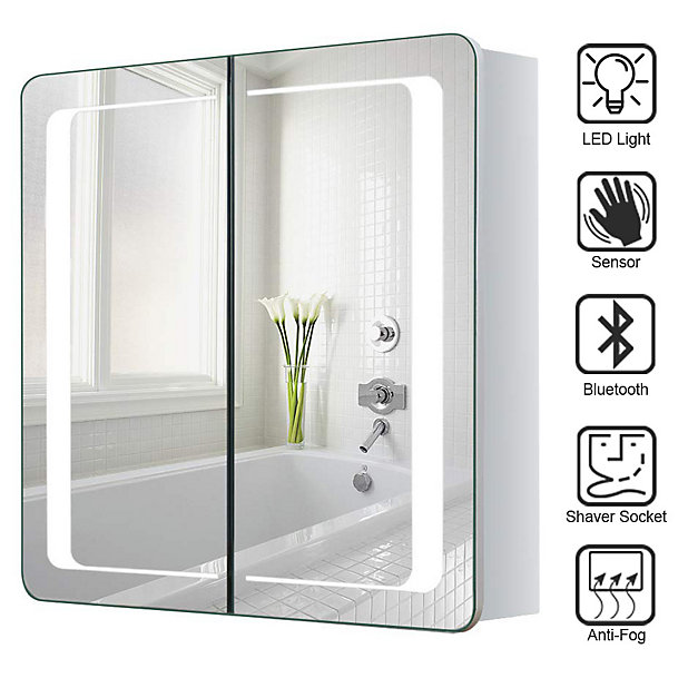 Anti Fog Bathroom Sensor Mirror Cabinet