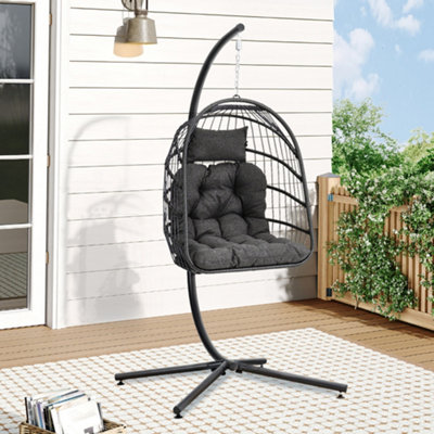 Rattan chair best sale with stand