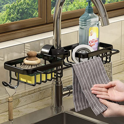 https://media.diy.com/is/image/KingfisherDigital/livingandhome-black-kitchen-faucet-sink-rack-double-sponge-soap-holder-with-dishcloth-rack~0735940248532_02c_MP?$MOB_PREV$&$width=618&$height=618