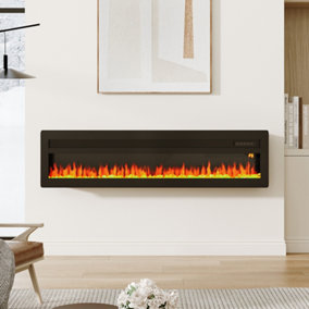 Inset or freestanding Electric Fires | Fires, stoves u0026 electric heating |  Bu0026Q
