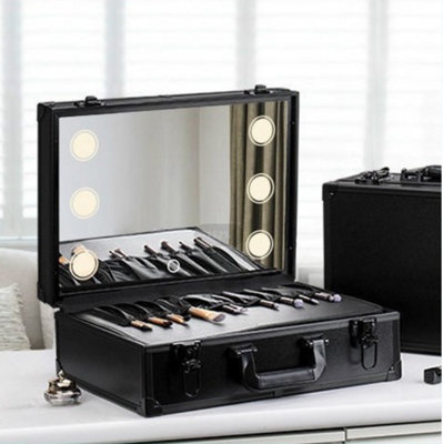 Vanity case with mirror hot sale