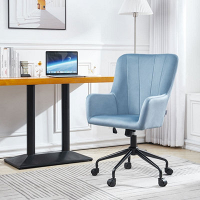 Light blue desk discount chair