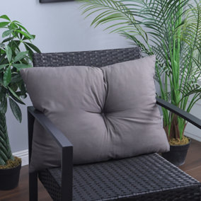Livingandhome Dark Grey Thickened sofa cushions,400x600mm