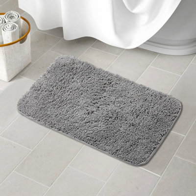 Livingandhome Fast Dry Absorbent Premium Slip Resistant Bathroom Mat