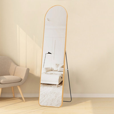 Standing Mirror ( white - Full Body 150 x 40 cm ), Furniture