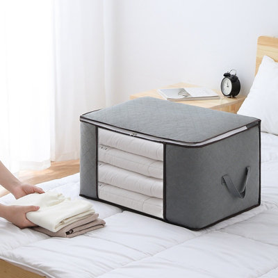 Foldable clothes storage online bag