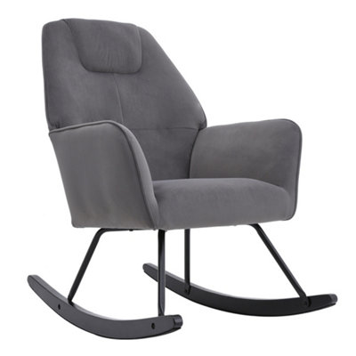 Grey store nursery rocker