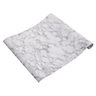 Livingandhome Grey Marble Peel and Stick Waterproof Self Adhesive Wallpaper Roll Vinyl Floor Tiles 10M