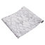 Livingandhome Grey Marble Peel and Stick Waterproof Self Adhesive Wallpaper Roll Vinyl Floor Tiles 10M