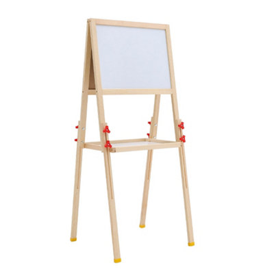 Livingandhome Height Adjustable DoubleSided Art Easel DIY at B&Q