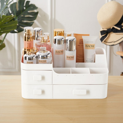 Cosmetic makeup Storage organizer - Multipurpose Storage Box with