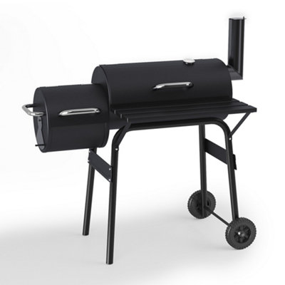 Livingandhome Outdoor Barbecue Charcoal BBQ Grill Stove Smoker