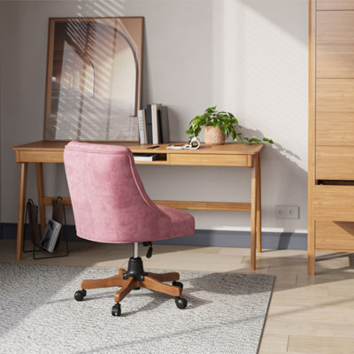 Wood back office discount chair