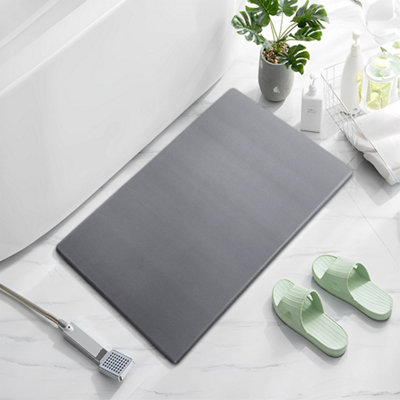Livingandhome PU Leather Waterproof Kitchen Floor Mat 100cm L x 50cm W