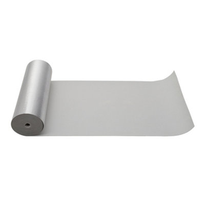 Slowmoose (Grey on White, 40cm x 1m) Waterproof & Oil-proof Self Adhesive Paper Back Vinyl Wallpapers