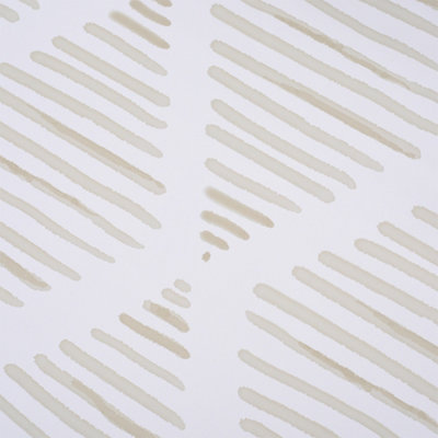 Livingandhome PVC Patchwork Diamond Striped Geometric Wallpaper 1000 cm