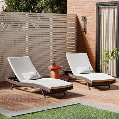 Reclining garden chairs online b&q