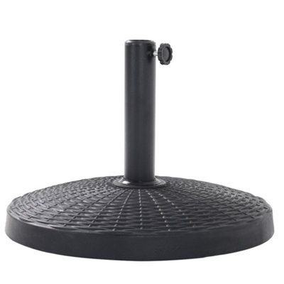 Livingandhome Resin Umbrella Base Heavy Duty Outdoor Parasol Stand 14KG
