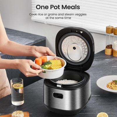 Livingandhome Rice Cooker with 9 Functions