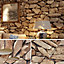 Livingandhome Rustic 3D Natural Stone Brick Effect Washable Wallpaper