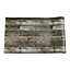 Livingandhome Self Adhesive Grey Oak Wood Effect Wallpaper Realistic 100cm L x 60cm W