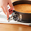 Livingandhome Set of 3 Non Stick Round Spring Form Pan Cake Tin with Removable Bottom