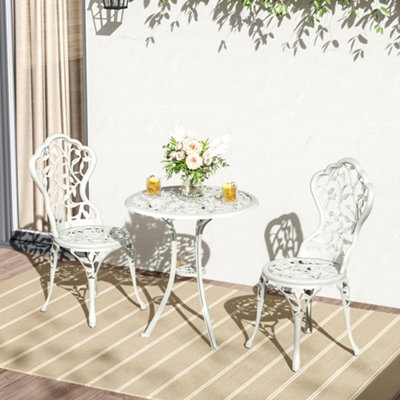 Aluminium bistro set b&q 2025